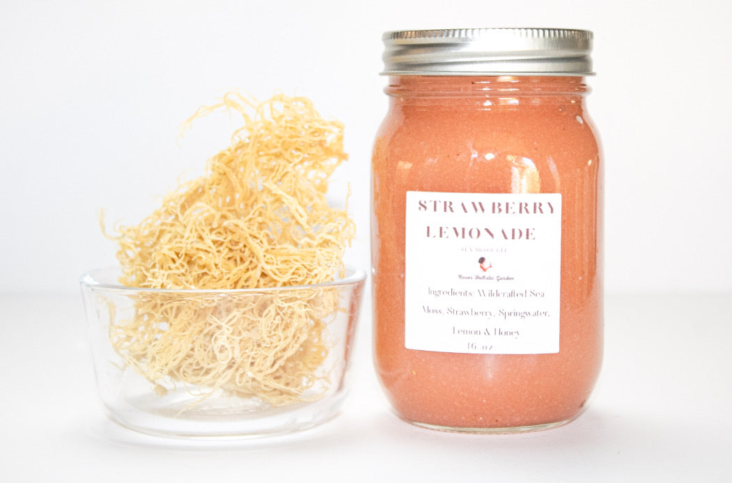 Strawberry Lemonade Sea Moss Gel