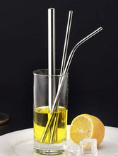 Load image into Gallery viewer, 5 Piece Stainless Steel Straw set
